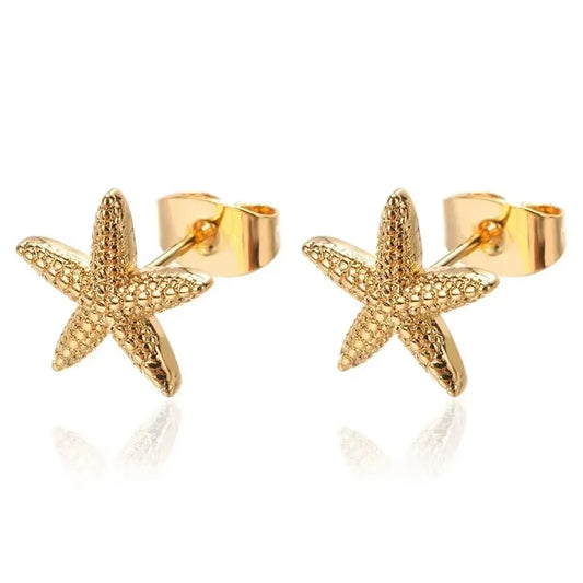 Starfish Stud Earrings
