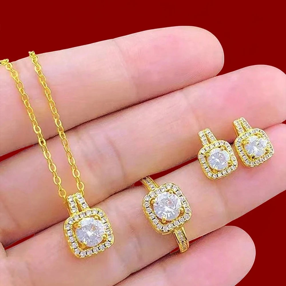 LuxeCube Jewelry Set
