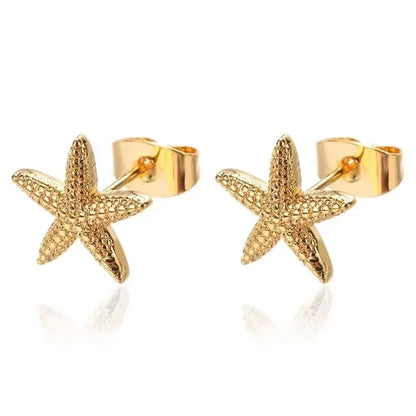 Starfish Stud Earrings
